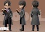 do stylized 3d character modeling for animation or game with blender and zbrush